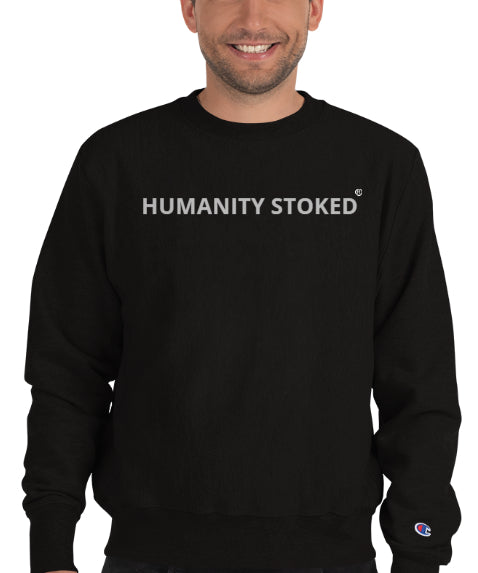 Humanity Stoked Long Sleeve Sweatshirt - mens